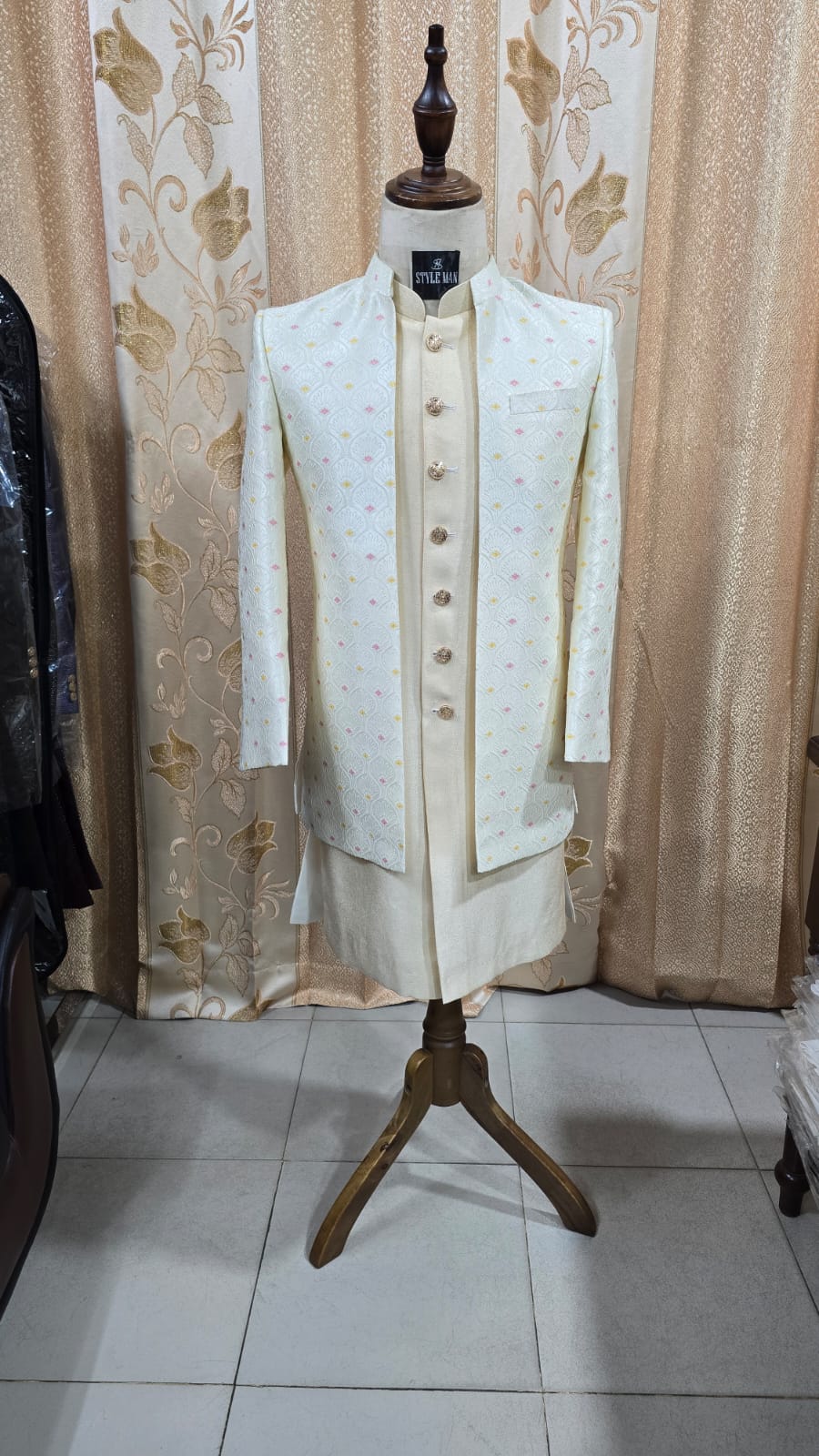 zardosi work sherwani